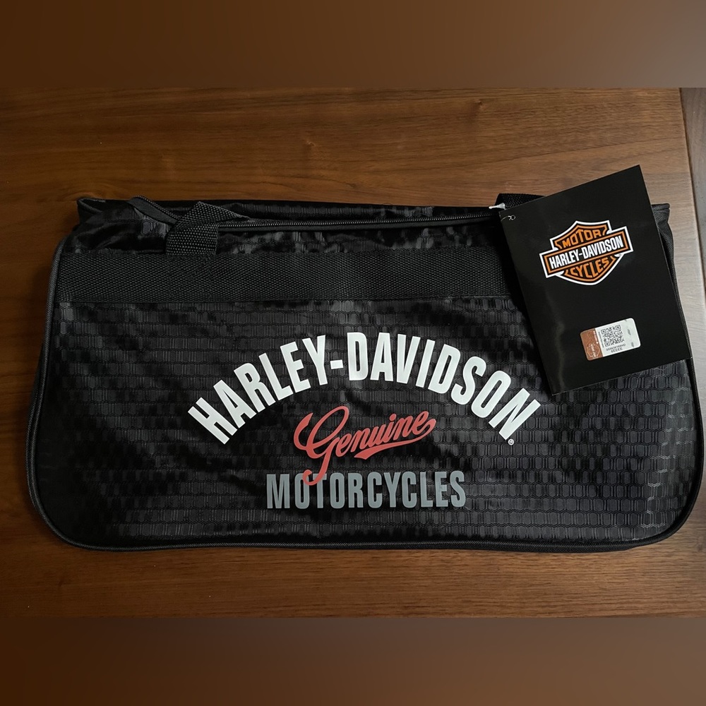 Genuine Harley-Davidson Logo Duffel Bag, NWT